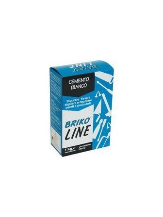 CEMENTO BIANCO POLVERE KG 1 -BRIKO LINE-