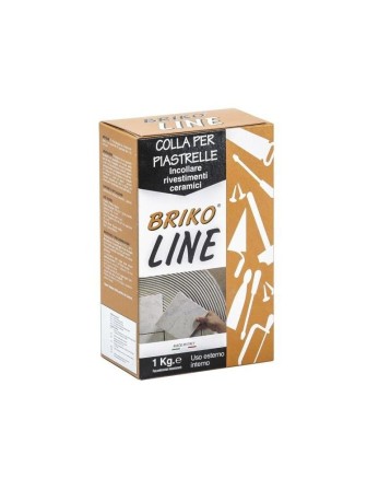 COLLA PER PIASTRELLE BRIKO LINE KG.1