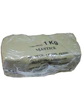 STUCCO PER VETRI 1KG GRIGIO