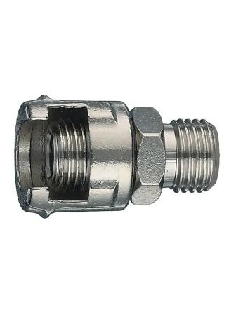 RACCORDO CON DADO 1/4" PER COMPRESSORE