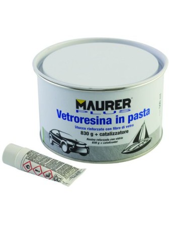 STUCCO VETRORESINA MAURER PLUS CON CATALIZZATORE ML 750