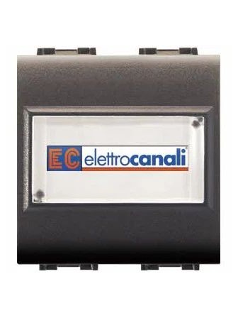 PULSANTE CON PORTANOME LIFE 1P 16A 230V