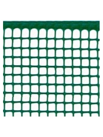 RETE PLASTIFICATA VERDE 10X10mm  H.100cm