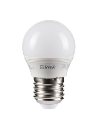 LAMPADA SFERA A LED E27 3W 3000K REER