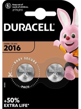 BATTERIE DURACELL CR2016 LITHIUM PZ2