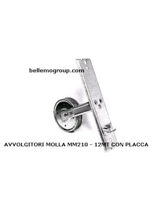 AVVOLGITORI MOLLA PER CINTINO MM210 - 12MT CON PLACCA