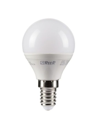 LAMPADA SFERA A LED E14 3W 3000K REER