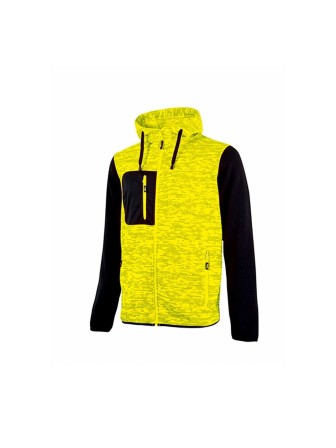 FELPA TG:M "RAINBOW" U-POWER YELLOW FLUO