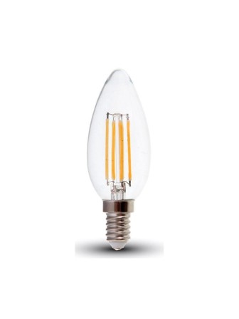 LAMPADINA E14 5,9W  A LED 2700K° A CANDELA