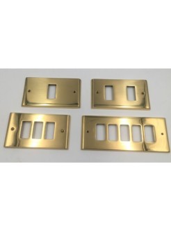 PLACCA ALLUMINIO ORO 1M V8635