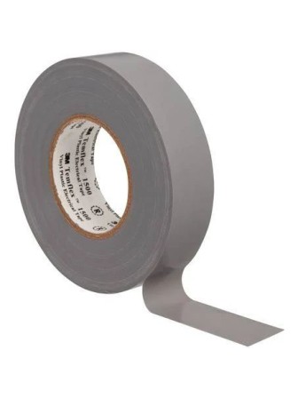 NASTRO ISOLANTE mm15X25mt 3M TEMFLEX 1500 GRIGIO