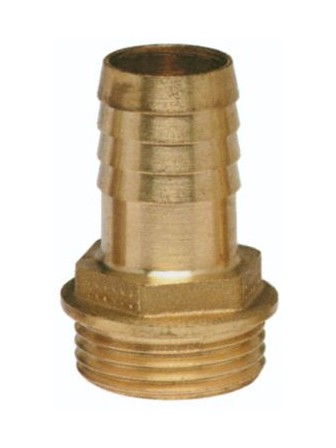 RACCORDO PORTAGOMMA OTTONE TIPO ROMA M1-1/2X40mm