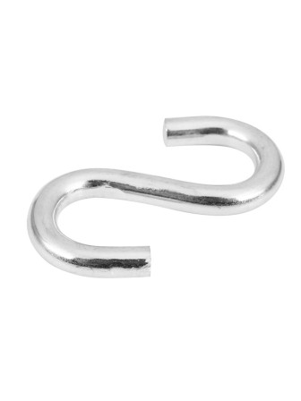 GANCI ZINCATI A "S"  3mm N°16