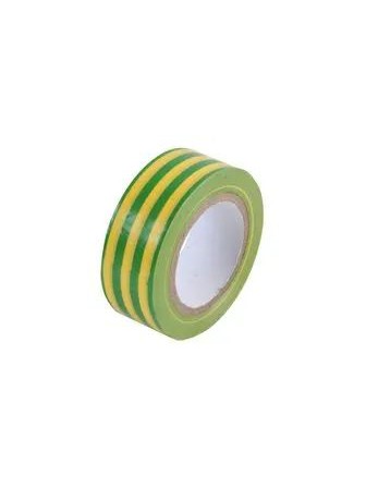 NASTRO ISOLANTE mm19X25mt GIALLO VERDE